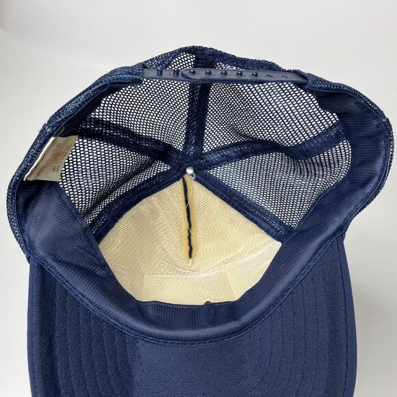 Vtg Pinkerton Inc Security Service Hat Cap Blue Mesh Snapback Embroidered Patch - Picture 9 of 10